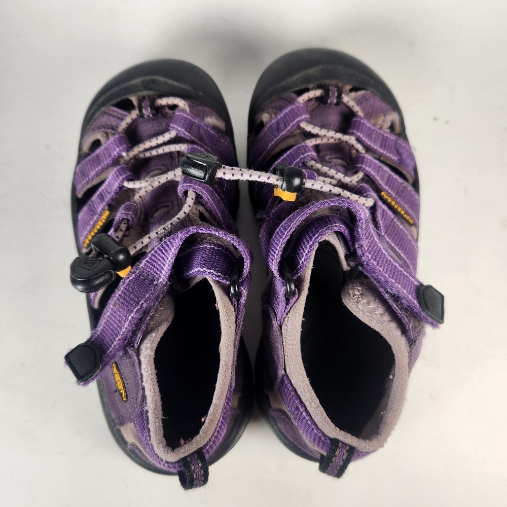 KEEN Kids Sandal Size 12 Purple Fisherman Outdoor Cap Toe Washable Shoes - Picture 9 of 12